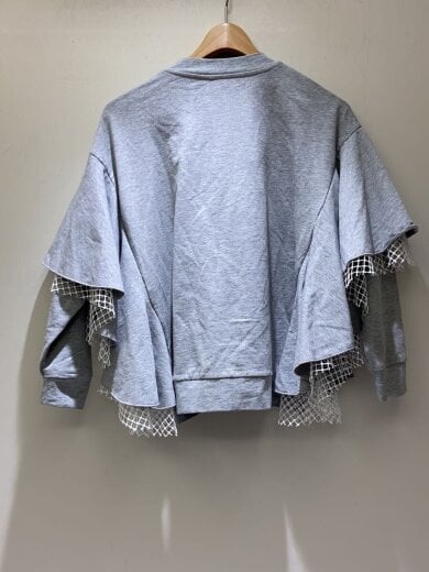 商品画像：レースドッキング/スウェット/44/コットン/GRY/無地 2