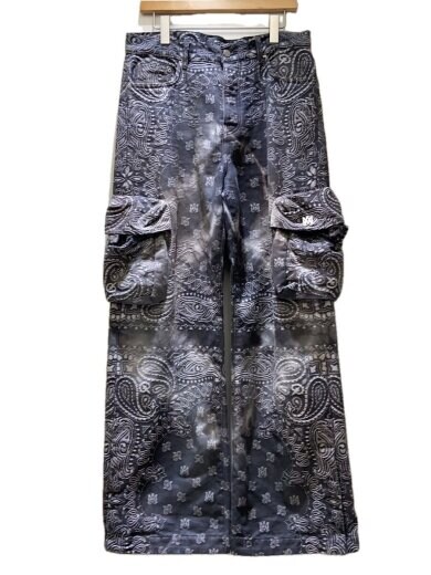 商品画像：24AW/MA Paisley Utility Cargo/ボトム/31/コットン/GRY/総柄 1