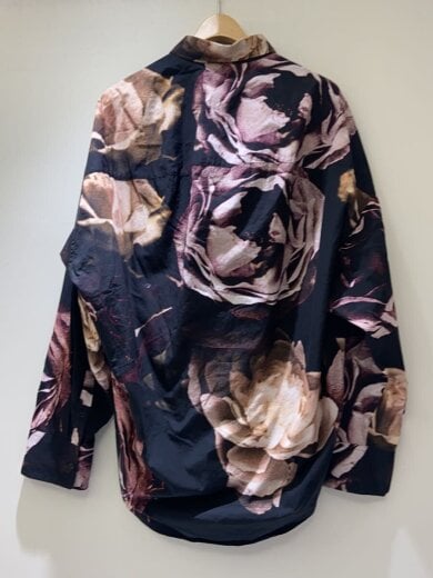 商品画像：グラフィックシャツ/長袖シャツ/46/コットン/BLK/2117-102 2