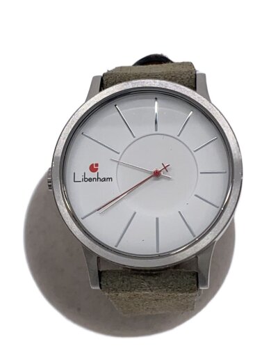 商品画像：自動巻腕時計/アナログ/レザー/WHT/GRY/SS/lh-90036 1