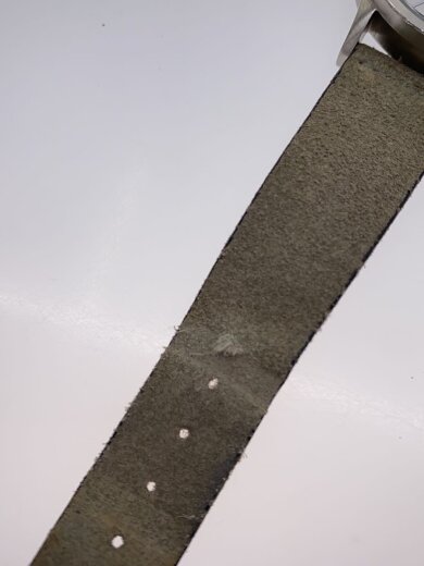 商品画像：自動巻腕時計/アナログ/レザー/WHT/GRY/SS/lh-90036 7