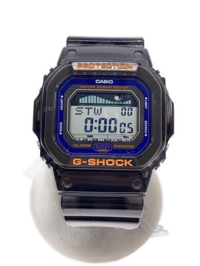 商品画像：クォーツ腕時計・G-SHOCK/デジタル/ラバー/BLK/BLK/SS/使用感有/電池切れ 1
