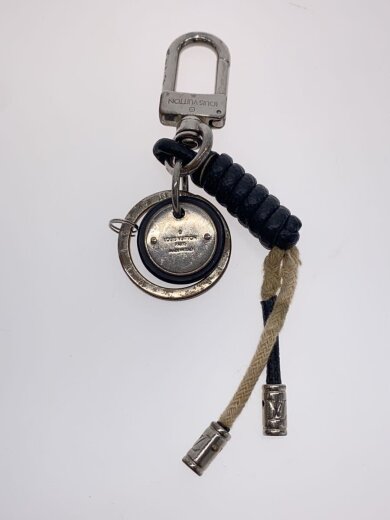 商品画像：キーホルダー・レザーロープ_ダミエ・エベヌ/牛革/GRY/メンズ 2