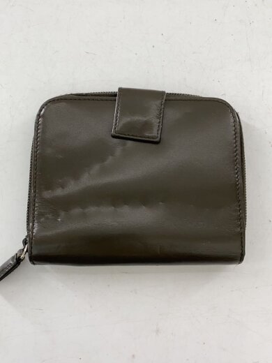 商品画像：2つ折り財布/レザー/BRW/無地/メンズ 2