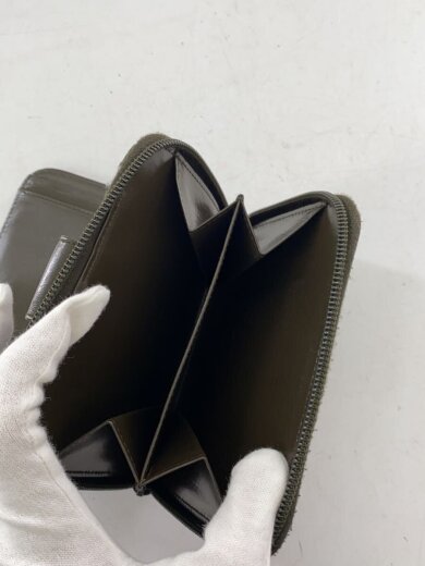 商品画像：2つ折り財布/レザー/BRW/無地/メンズ 8