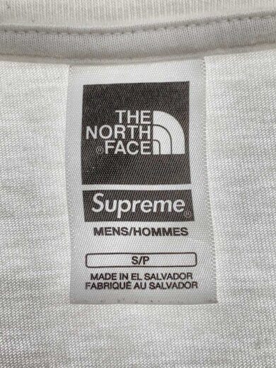 商品画像：24SS/S/S Top/バックプリントTシャツ/S/コットン/WHT/無地/使用感有/ 3