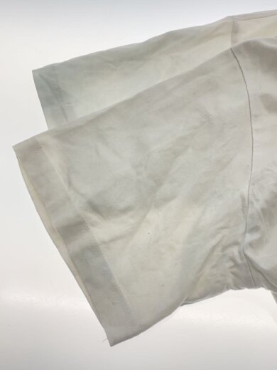 商品画像：24SS/S/S Top/バックプリントTシャツ/S/コットン/WHT/無地/使用感有/ 5