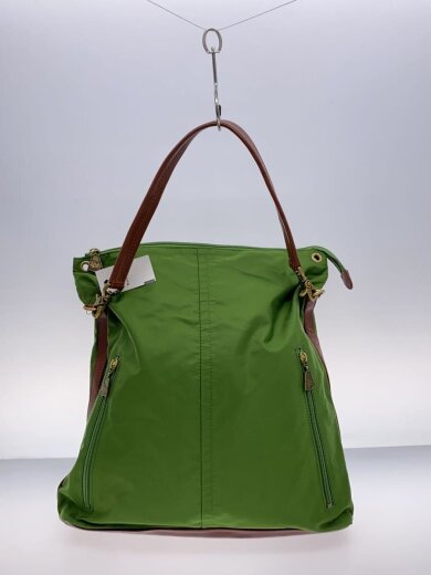 商品画像：Upla/ワンショルダーバッグ/ナイロン/GRN/無地 3