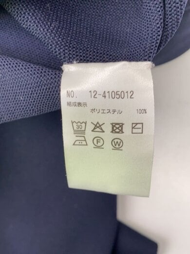 商品画像：ホールガーメントニットワンピース/長袖ワンピース/S/ポリエステル/NVY/無地/12-4105012 4