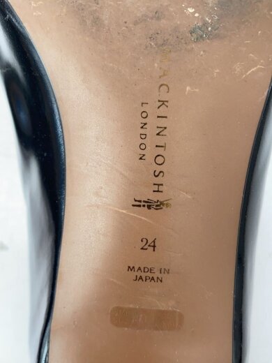 商品画像：ポインテッドトゥモチーフパンプス/24cm/BLK/レザー/1259 5