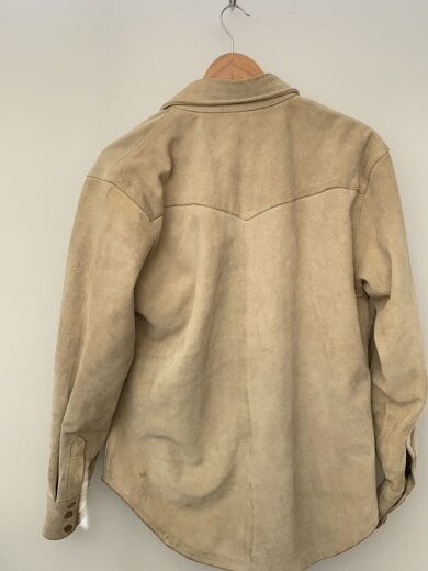 商品画像：パキスタン製/レザージャケット/XL/レザー/KHK/無地 2