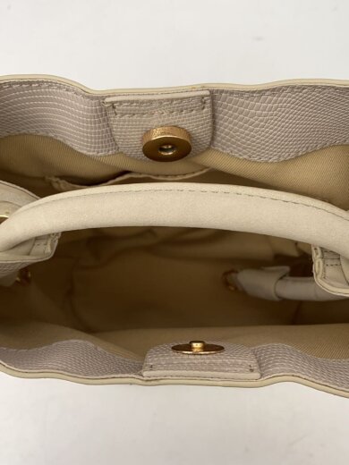 商品画像：ワンハンドルバッグ/ショルダーバッグ/スウェード/CRM/無地 6