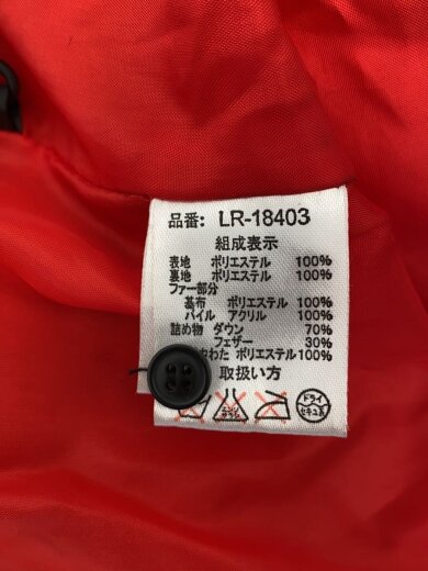 商品画像：ダウンジャケット/3L/ポリエステル/BLK/LR-18403 4