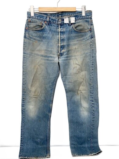 商品画像：ストレートパンツ/34/コットン/IDG/501-0000/汚れあり/股破れあり// 1