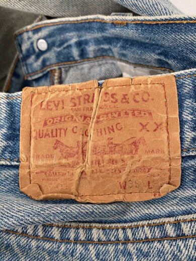 商品画像：ストレートパンツ/34/コットン/IDG/501-0000/汚れあり/股破れあり// 4