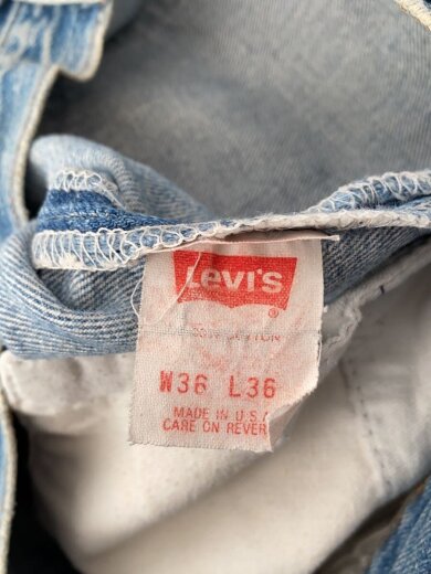 商品画像：ストレートパンツ/34/コットン/IDG/501-0000/汚れあり/股破れあり// 5