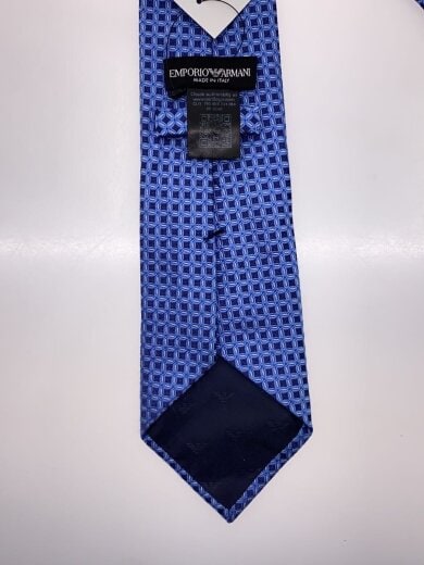 商品画像：ネクタイ/シルク/BLU/総柄/メンズ 2