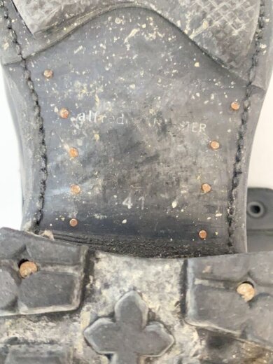 商品画像：alfredoBANISTER/ジップアップヒールブーツ/41/BLK/レザー 5