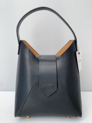 商品画像：フェズ/ワンハンドバッグ/レザー/BLK/無地 1