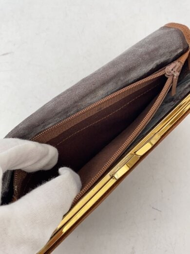 商品画像：90s/長財布/レザー/BRW/無地/メンズ 5