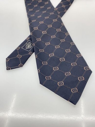 商品画像：ネクタイ/シルク/BLK/モノグラム/メンズ 2
