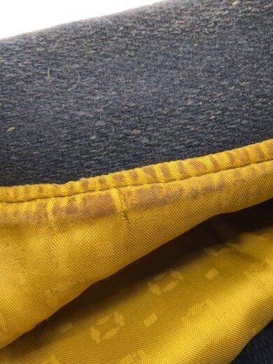 商品画像：50s～/スタジャン/チェーンステッチ/ウール/BLK/無地 6