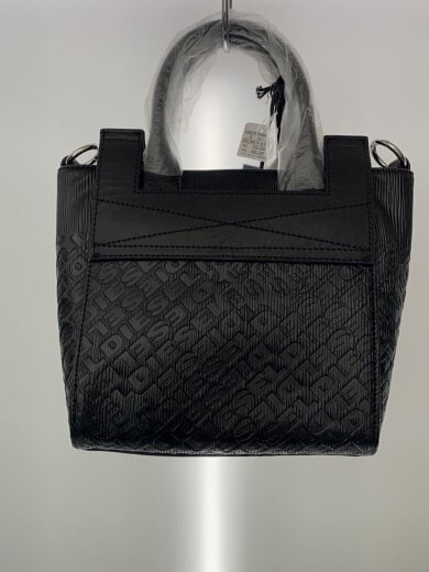 商品画像：MIXマテリアル モノグラムスモール/エンボスロゴ/2WAYショルダーバッグ/レザー/BLK/P4284 3