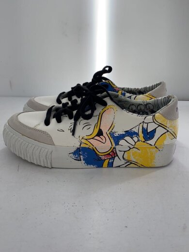 商品画像：ドナルドダック/厚底ローカットスニーカー/38/WHT/フェイクレザー/22SSKP09 1