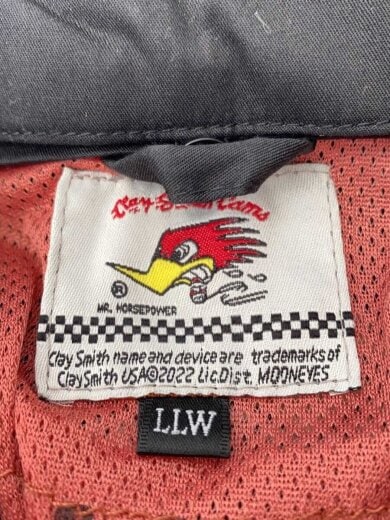 商品画像：90s/レーシングジャケット/エポレット/ナイロン/BLK/無地 3