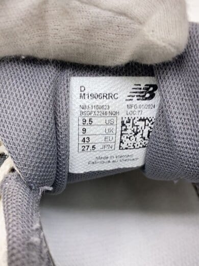 商品画像：M1906/グレー/27.5cm/GRY 5