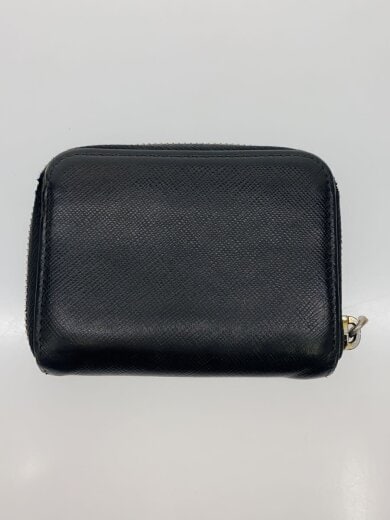商品画像：2つ折り財布/サフィアーノレザー/BLK/無地/レディース// 2