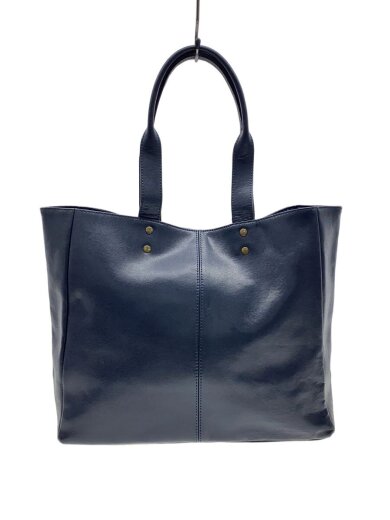 商品画像：バッグ/牛革/NVY/無地/6162-7201// 1