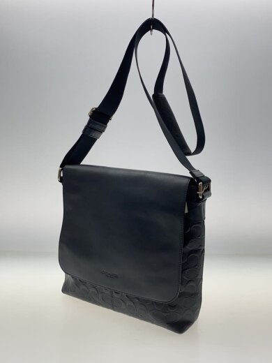 商品画像：スモールメッセンジャー/シグネチャー/ショルダーバッグ/PVC/NVY/総柄/F72220// 2