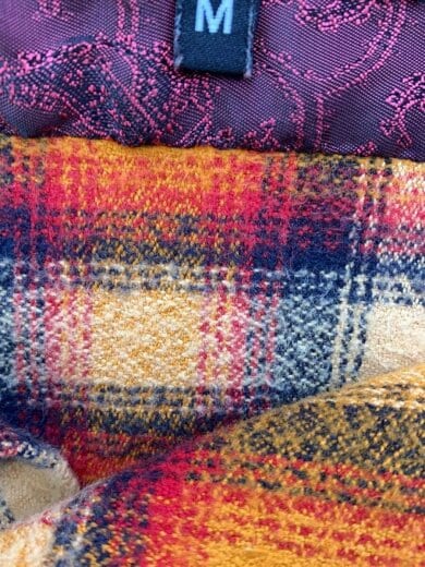 商品画像：ネルシャツ/M/コットン/ORN/チェック/INTERMEDIATES// 4