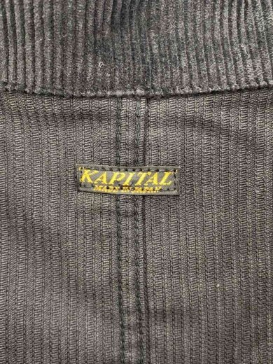 商品画像：カバーオール/L/コットン/BLK/K2010LJ067/8Wコーデュロイ プロペラカバーオール 3