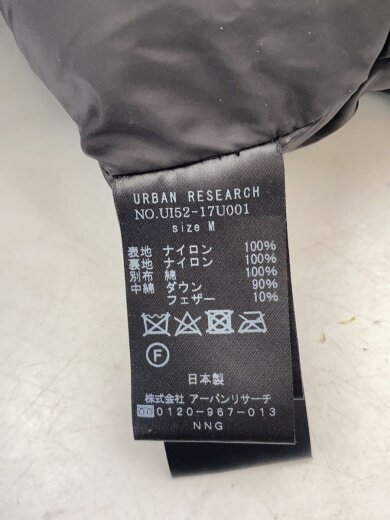 商品画像：ダウンジャケット/M/ナイロン/BLK/UI52-17U001 4