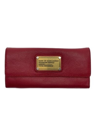 商品画像：長財布/レザー/RED/レディース 1