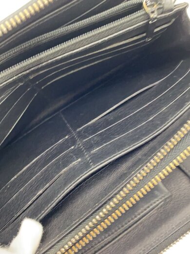 商品画像：トラベルケース/長財布/レザー/BLK/無地/メンズ 6