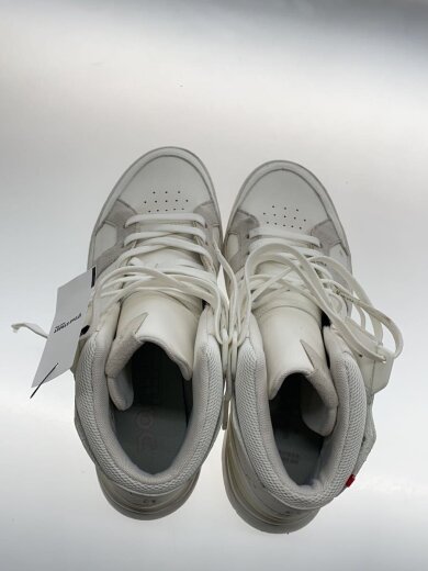 画像：Onシューズ/28cm/WHT/レザー3