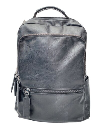 商品画像：リュック/レザー/BLK/無地// 1