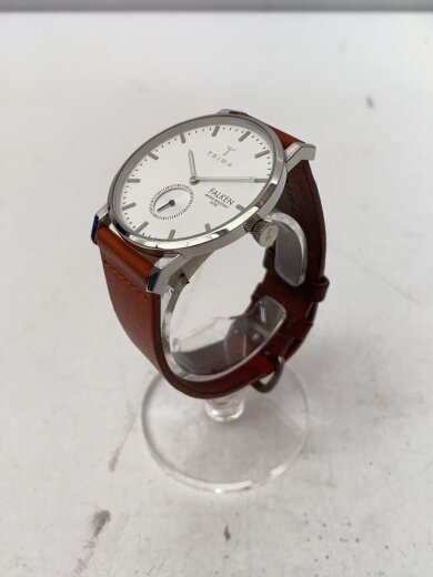 商品画像：クォーツ腕時計/アナログ/レザー/WHT/BRW/FAST103 2