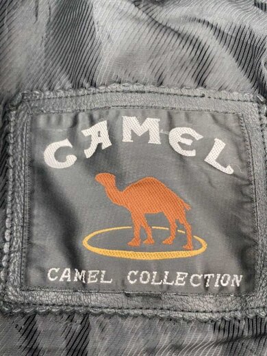 商品画像：レザージャケット・ブルゾン/--/ナイロン/BLK/無地 3