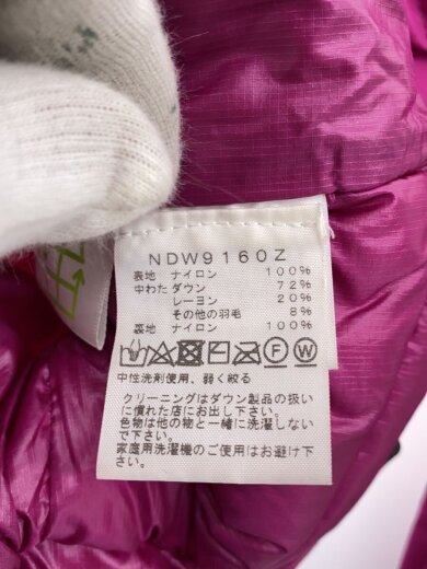商品画像：ダウンジャケット_NDW9160Z/S/ナイロン/PNK 4