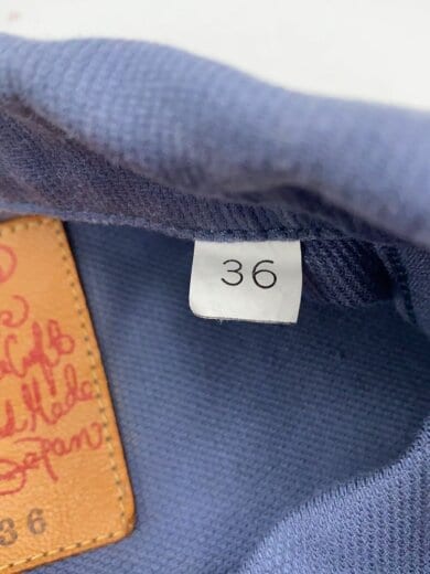 商品画像：Evis/Gジャン/36/コットン/IDG/無地/LOT1557// 4