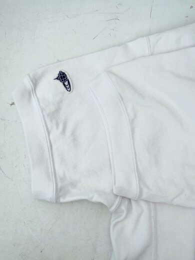 商品画像：モックネックTシャツ/S/コットン/WHT/無地/c8-zg001/リバースウィーブ// 5
