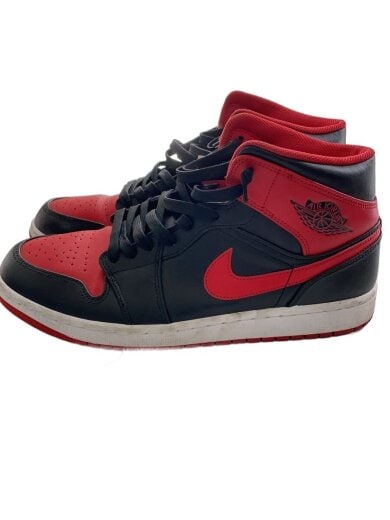 商品画像：AIR JORDAN 1 MID_エア ジョーダン 1 ミッド/29.5cm/BLK 1