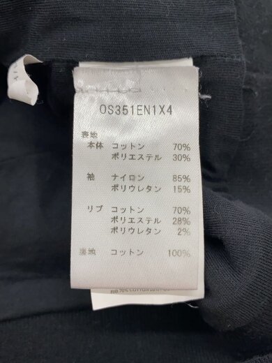 商品画像：袖切替ジャケット/S/コットン/BLK/0S351EN1X4 4