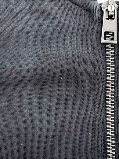 商品画像：袖切替ジャケット/S/コットン/BLK/0S351EN1X4 6