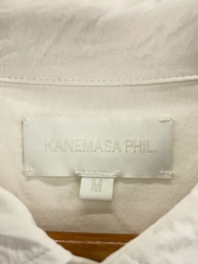 商品画像：長袖シャツ/M/コットン/WHT/KM24A-019 3