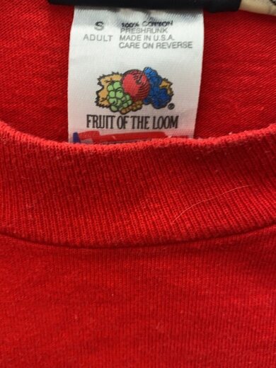 商品画像：Tシャツ/S/コットン/RED// 5